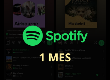 Spotify 1 mes